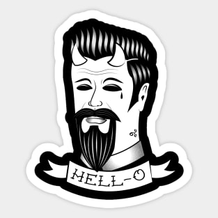 Hell-o Sticker